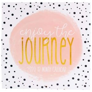 Enjoy the journey 2020 (12 month) calendar🧡